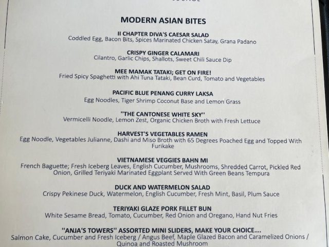 Lifefare Menu